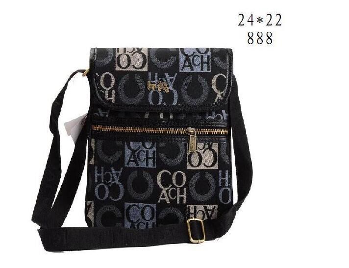 Coach Colorful Fashion Signature Small Black Multi Crossbody Bags FEH | Coach Outlet Canada - Click Image to Close